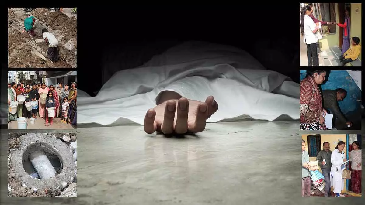Indore : एक महीने लंबे इलाज के बाद, भागीरथपुरा में 70 साल के व्यक्ति की दूषित पानी से मौत Indore : एक महीने लंबे इलाज के बाद, भागीरथपुरा में 70 साल के व्यक्ति की दूषित पानी से मौत