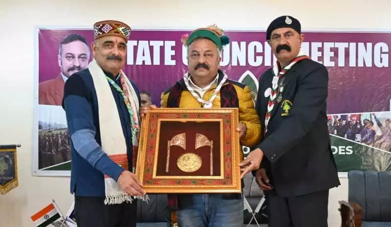 Himachal: शिक्षा मंत्री ने स्काउट्स और गाइड्स से नशा विरोधी अभियान का नेतृत्व करने का आग्रह किया Himachal: शिक्षा मंत्री ने स्काउट्स और गाइड्स से नशा विरोधी अभियान का नेतृत्व करने का आग्रह किया