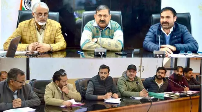 DDC ने पुंछ में जिला कैपेक्स बजट, विकास योजनाओं की प्रगति की समीक्षा की DDC ने पुंछ में जिला कैपेक्स बजट, विकास योजनाओं की प्रगति की समीक्षा की