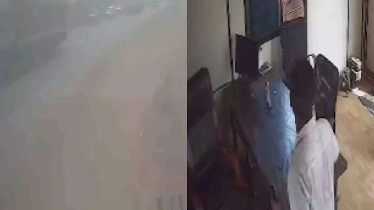 Gujarat के वलसाड में ट्रक से कंटेनर गिरने से एक व्यक्ति की कुचलकर मौत हो गई Gujarat के वलसाड में ट्रक से कंटेनर गिरने से एक व्यक्ति की कुचलकर मौत हो गई