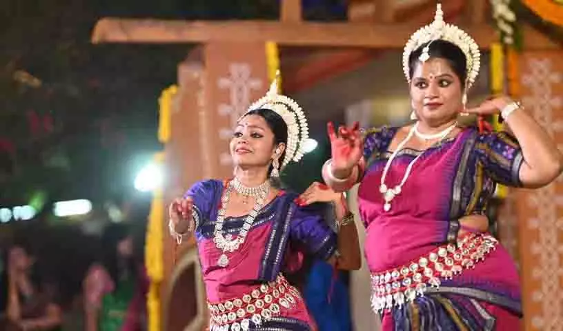 Hyderabad: शिल्परामम में ओडिशा फूड एंड क्राफ्ट मेला शुरू हुआ Hyderabad: शिल्परामम में ओडिशा फूड एंड क्राफ्ट मेला शुरू हुआ