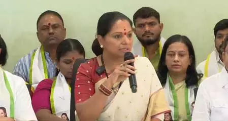 तीन महीने में नई राजनीतिक पार्टी की घोषणा करेंगी के. कविता तीन महीने में नई राजनीतिक पार्टी की घोषणा करेंगी के. कविता