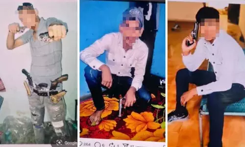 ऑपरेशन शस्त्र में पकड़े गए 67 बदमाश, सोशल मीडिया में बंदूक के साथ वायरल होकर फैला रहे थे दहशत ऑपरेशन शस्त्र में पकड़े गए 67 बदमाश, सोशल मीडिया में बंदूक के साथ वायरल होकर फैला रहे थे दहशत