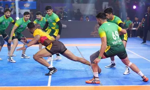 कबड्डी लीग: Panipat पैंथर्स, हिसार हीरोज, भिवानी बुल्स सेमीफाइनल में पहुंचे कबड्डी लीग: Panipat पैंथर्स, हिसार हीरोज, भिवानी बुल्स सेमीफाइनल में पहुंचे