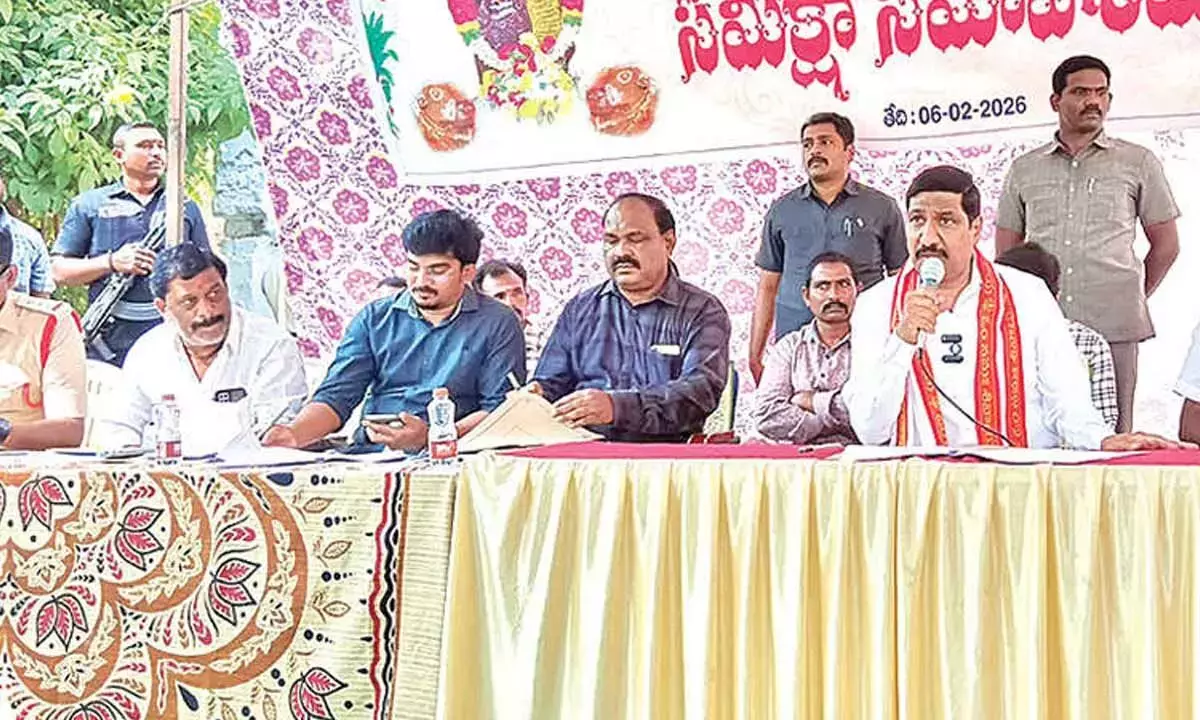 Andhra: यागंती महा शिवरात्रि ब्रह्मोत्सवम के इंतज़ाम का रिव्यू Andhra: यागंती महा शिवरात्रि ब्रह्मोत्सवम के इंतज़ाम का रिव्यू