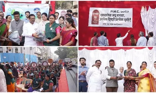 Pune : पीएमसी-स्वच्छ ने कस्बा-भवानी पेठ में स्वच्छता पेठ जीरो वेस्ट पायलट लॉन्च किया Pune : पीएमसी-स्वच्छ ने कस्बा-भवानी पेठ में स्वच्छता पेठ जीरो वेस्ट पायलट लॉन्च किया