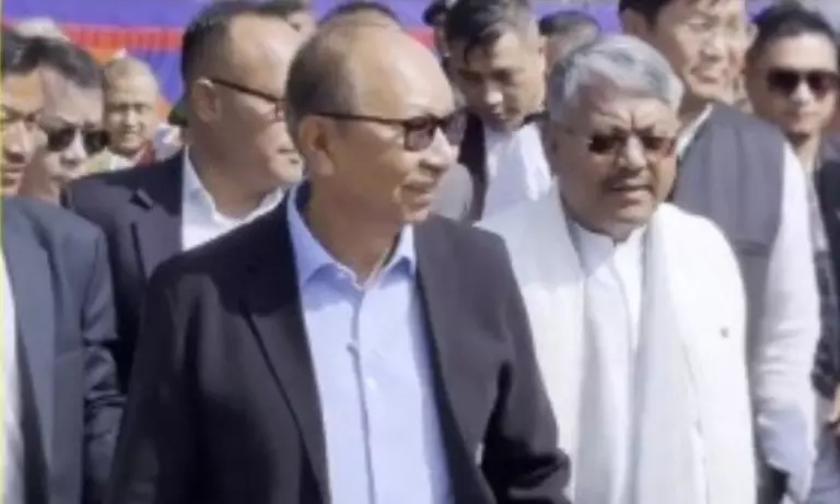 Manipur CM की पहली सार्वजनिक मौजूदगी, परीक्षा पे चर्चा में हुए शामिल