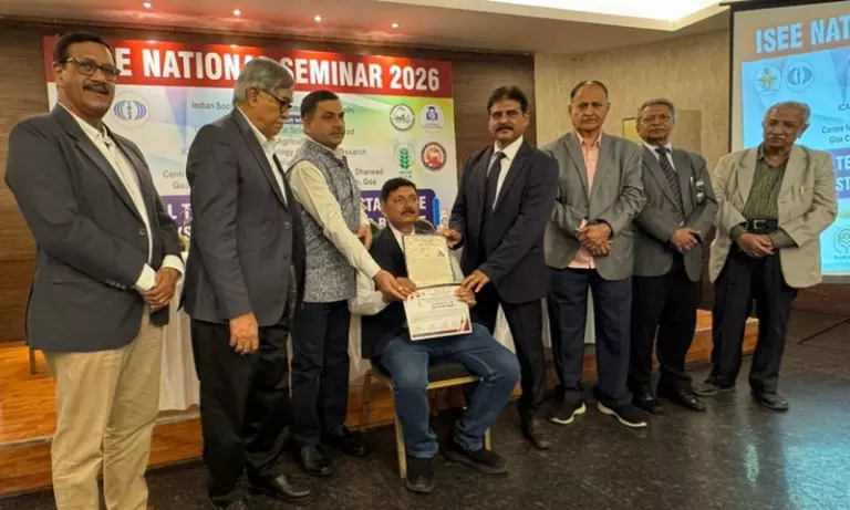 ISEE फेलो अवार्ड 2026-27 से सम्मानित नागालैंड यूनिवर्सिटी प्रोफेसर ISEE फेलो अवार्ड 2026-27 से सम्मानित नागालैंड यूनिवर्सिटी प्रोफेसर
