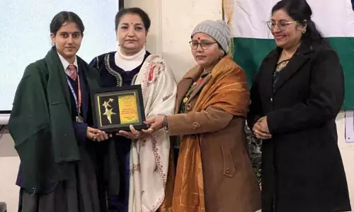 SCERT ने परीक्षा पे चर्चा 2026 के लिए चयनित छात्र को सम्मानित किया SCERT ने परीक्षा पे चर्चा 2026 के लिए चयनित छात्र को सम्मानित किया