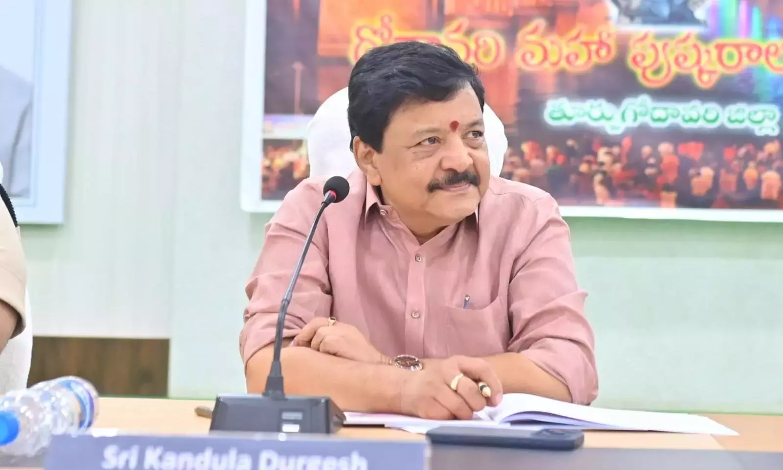 Andhra : गोदावरी पुष्करम 2027 के लिए टेंट सिटी बनाई जाएंगी