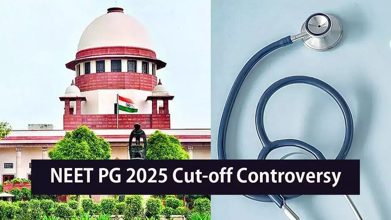 New Delhi: NEET PG मामले में कम कटऑफ पर SC सख्त