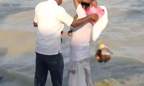 राकांपा ने अजित पवार की अस्थियां Rameshwaram में विसर्जित की राकांपा ने अजित पवार की अस्थियां Rameshwaram में विसर्जित की