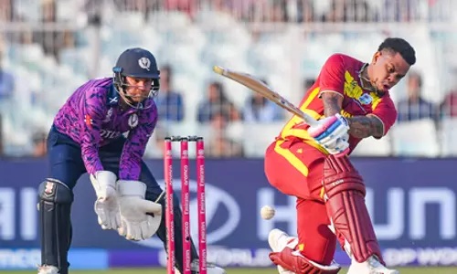 T20 WC: हेटमायर की पारी से वेस्टइंडीज ने किया स्कॉटलैंड को चुनौतीपूर्ण स्कोर