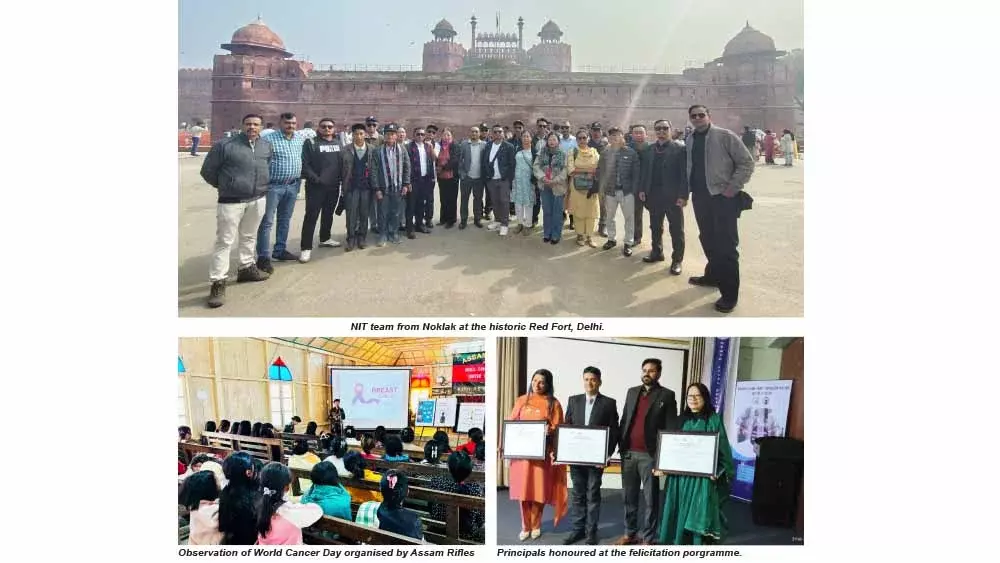 Nagaland : एआर ने एनआईटी का आयोजन किया, विश्व कैंसर दिवस मनाया और सम्मान समारोह आयोजित Nagaland : एआर ने एनआईटी का आयोजन किया, विश्व कैंसर दिवस मनाया और सम्मान समारोह आयोजित