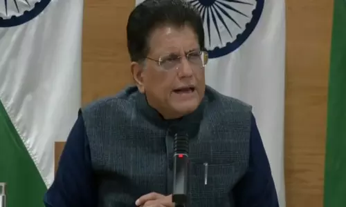 पीयूष गोयल: भारत-अमेरिका समझौता, किसानों और SMEs के लिए सुनहरा दिन पीयूष गोयल: भारत-अमेरिका समझौता, किसानों और SMEs के लिए सुनहरा दिन