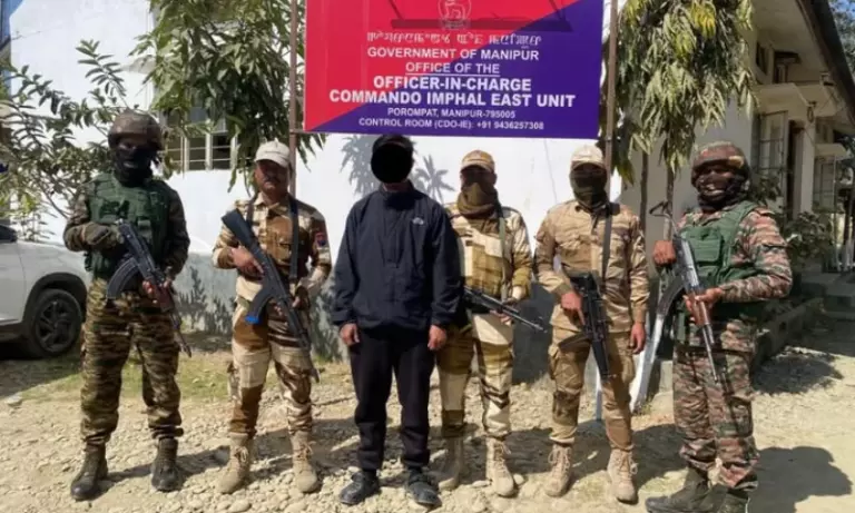 Manipur: तस्कर और PREPAK कैडर गिरफ्तार, 1.543 किलो ब्राउन शुगर जब्त