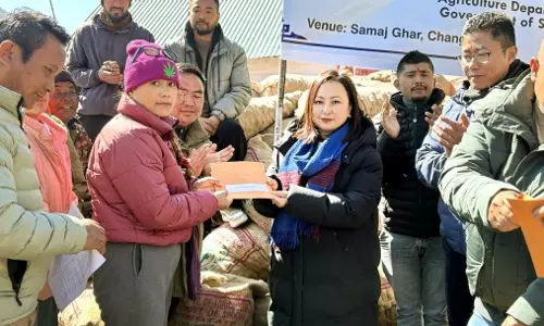 Sikkim : ग्नाथंग के किसानों को ज़रूरी कृषि इनपुट और सहायता दी गई
