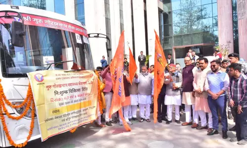 Lucknow: लोकमंगल के लिए गुरु गोरखनाथ स्वास्थ्य सेवा यात्रा Lucknow: लोकमंगल के लिए गुरु गोरखनाथ स्वास्थ्य सेवा यात्रा