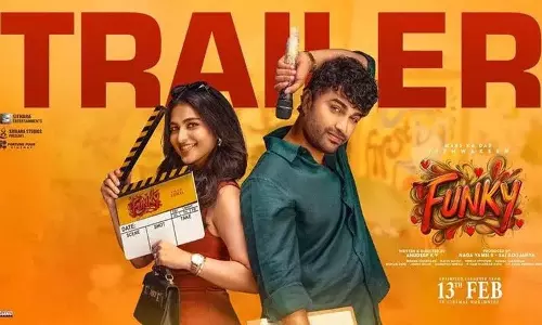 विश्वक सेन की Funky का ट्रेलर रिलीज़, हंसी के त्योहार का वादा विश्वक सेन की Funky का ट्रेलर रिलीज़, हंसी के त्योहार का वादा