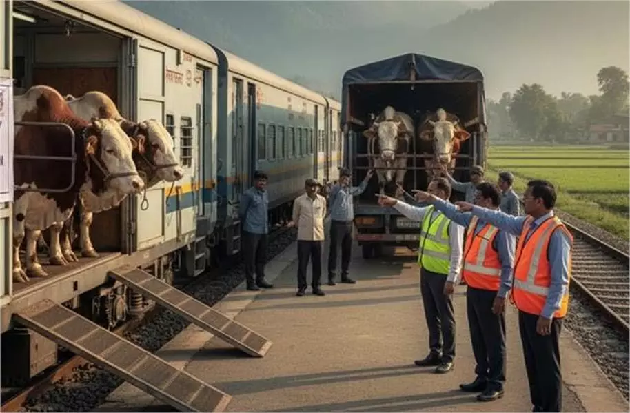 Jammu Kashmir : विकास को लगेंगे पंख, Bangalore से कश्मीर पहुंची श्वेत क्रांति की पहली खेप Jammu Kashmir : विकास को लगेंगे पंख, Bangalore से कश्मीर पहुंची श्वेत क्रांति की पहली खेप