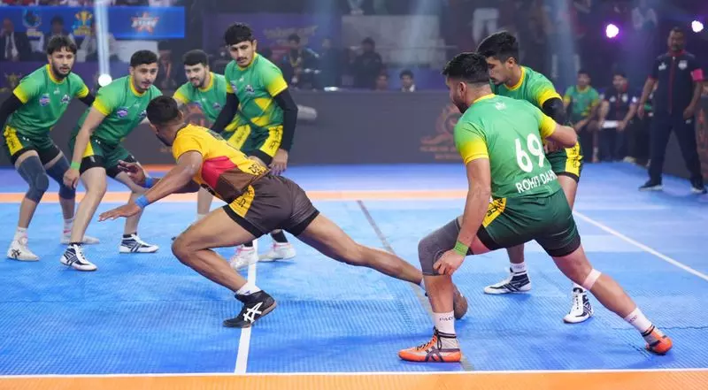 कबड्डी लीग Panipat पैंथर्स, हिसार हीरोज, भिवानी बुल्स सेमीफाइनल में पहुंचे कबड्डी लीग Panipat पैंथर्स, हिसार हीरोज, भिवानी बुल्स सेमीफाइनल में पहुंचे