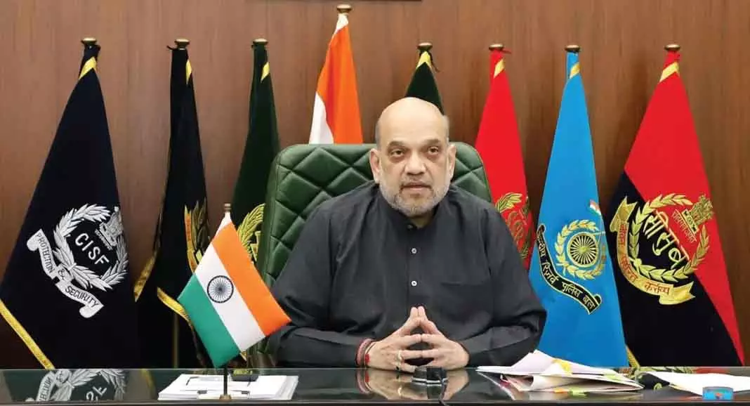 फ्रंटलाइन निगरानी को टेक्नोलॉजी का समर्थन मिलना चाहिए: Home Minister फ्रंटलाइन निगरानी को टेक्नोलॉजी का समर्थन मिलना चाहिए: Home Minister