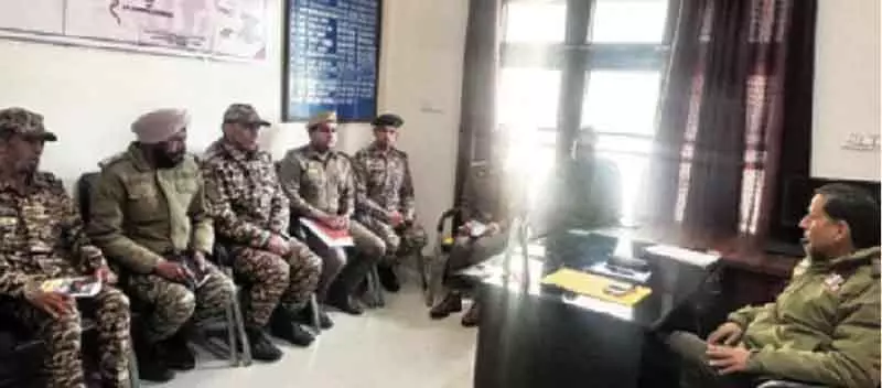 महाशिवरात्रि पर्व: SSP ने रियासी में सुरक्षा कड़ी करने के आदेश दिए महाशिवरात्रि पर्व: SSP ने रियासी में सुरक्षा कड़ी करने के आदेश दिए