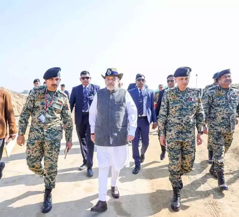 BSF ने घुसपैठ और सीमा अतिक्रमण के खिलाफ अभेद्य दीवार की तरह काम किया: अमित शाह BSF ने घुसपैठ और सीमा अतिक्रमण के खिलाफ अभेद्य दीवार की तरह काम किया: अमित शाह