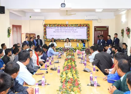 परीक्षा पे चर्चा से छात्रों का आत्मविश्वास बढ़ा: Tripura के मुख्यमंत्री परीक्षा पे चर्चा से छात्रों का आत्मविश्वास बढ़ा: Tripura के मुख्यमंत्री