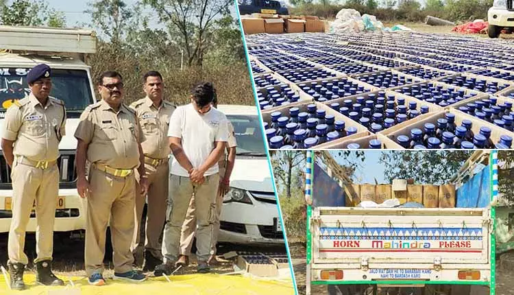 Suvarnapur में 9 हज़ार से ज़्यादा गैर-कानूनी कफ सिरप की बोतलें ज़ब्त, 1 गिरफ्तार Suvarnapur में 9 हज़ार से ज़्यादा गैर-कानूनी कफ सिरप की बोतलें ज़ब्त, 1 गिरफ्तार