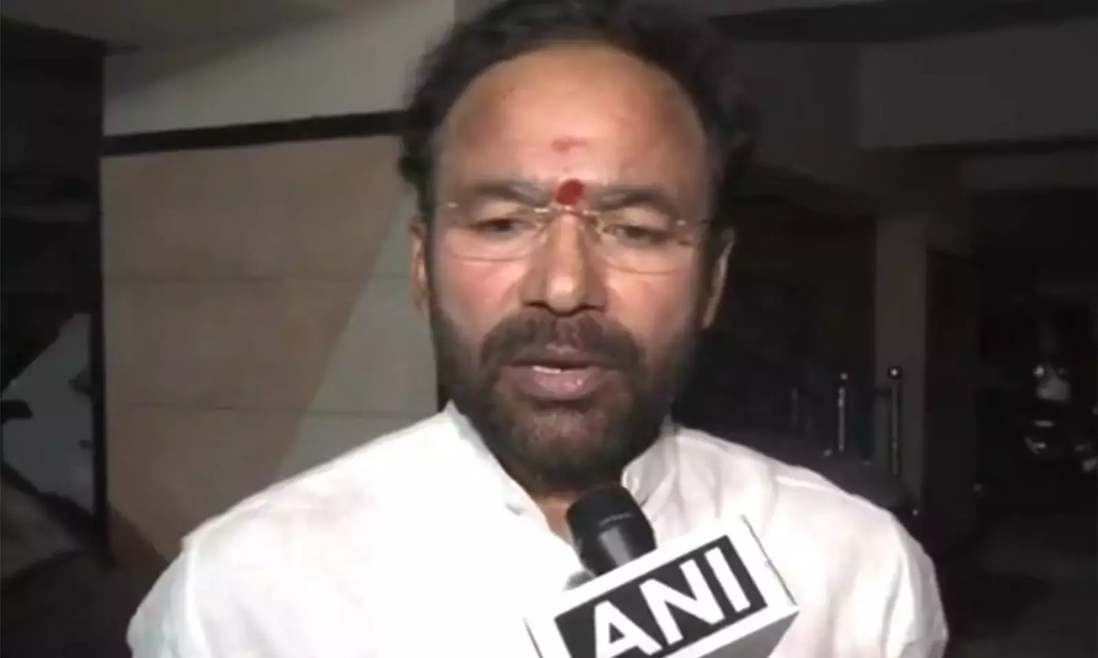 किशन रेड्डी ने 4 फीसदी Muslim कोटा के वादे को लेकर सीएम पर निशाना साधा किशन रेड्डी ने 4 फीसदी Muslim कोटा के वादे को लेकर सीएम पर निशाना साधा