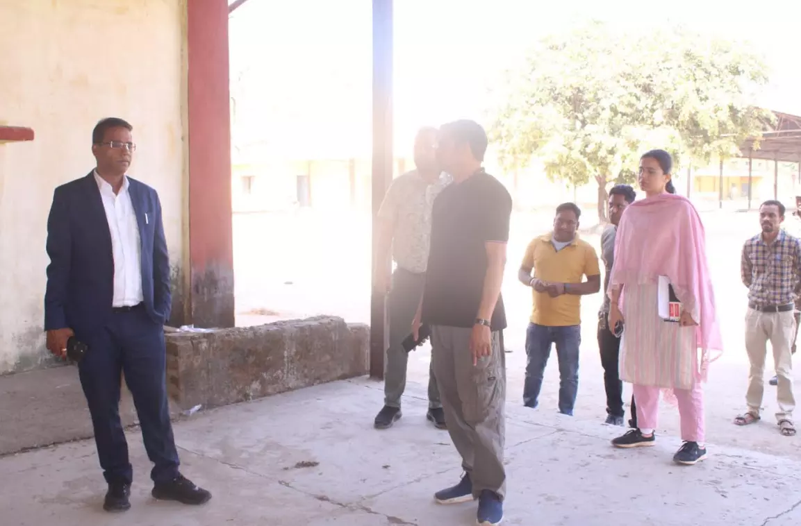 मुख्यमंत्री सामूहिक कन्या विवाह की तैयारियां तेज, कलेक्टर ने किया निरीक्षण मुख्यमंत्री सामूहिक कन्या विवाह की तैयारियां तेज, कलेक्टर ने किया निरीक्षण