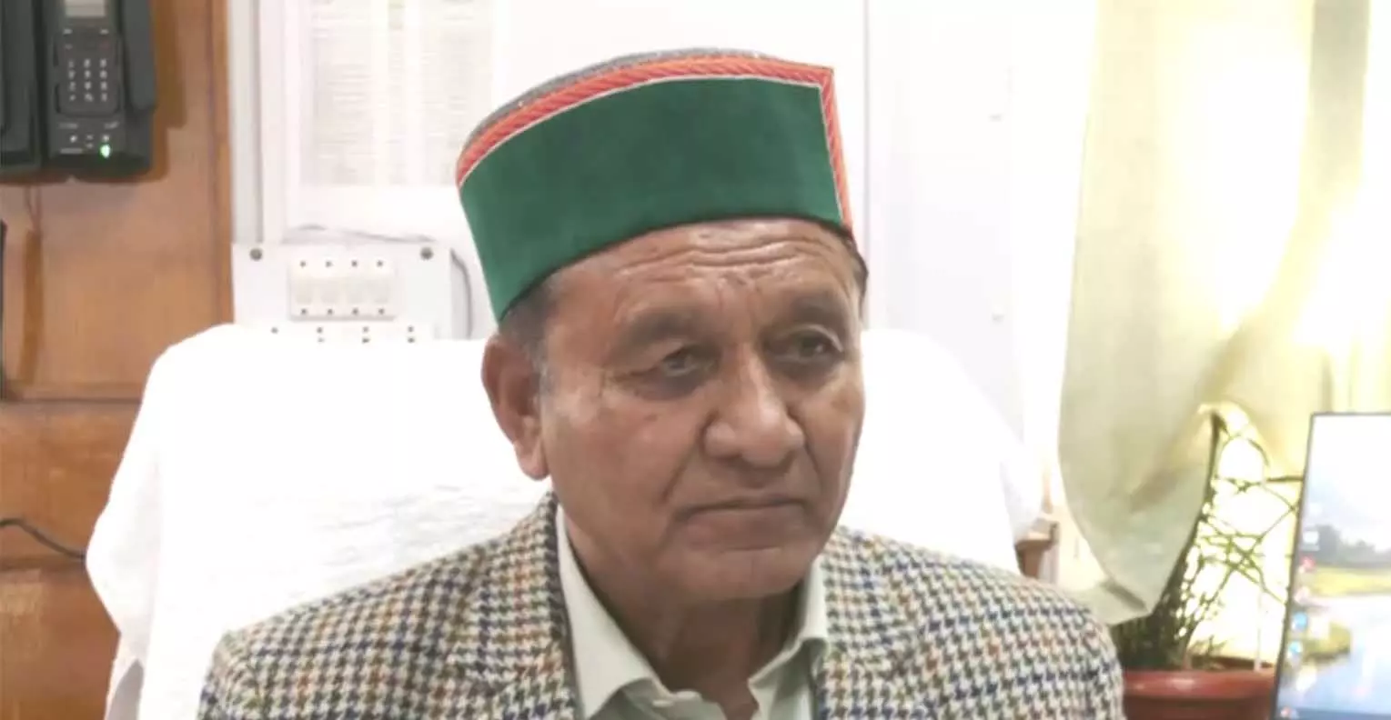 Jagat Singh Negi: विदेश व्यापार समझौते से हिमाचल की सेब अर्थव्यवस्था प्रभावित Jagat Singh Negi: विदेश व्यापार समझौते से हिमाचल की सेब अर्थव्यवस्था प्रभावित