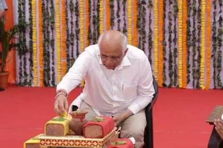 Gujarat के मुख्यमंत्री ने अंबाजी में शक्ति कॉरिडोर परियोजना की आधारशिला रखी Gujarat के मुख्यमंत्री ने अंबाजी में शक्ति कॉरिडोर परियोजना की आधारशिला रखी