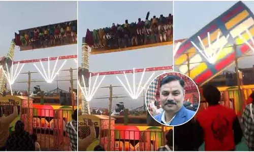 Faridabad: सूरजकुंड मेले में झूला और गेट गिरने से पुलिसकर्मी की मौत, 13 घायल Faridabad: सूरजकुंड मेले में झूला और गेट गिरने से पुलिसकर्मी की मौत, 13 घायल