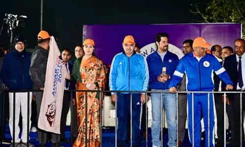 राजस्थान: अलवर में टाइगर इंटरनेशनल हाफ मैराथन 2026 का आयोजन, सीएम भजनलाल और केंद्रीय मंत्री भूपेंद्र यादव शामिल हुए राजस्थान: अलवर में टाइगर इंटरनेशनल हाफ मैराथन 2026 का आयोजन, सीएम भजनलाल और केंद्रीय मंत्री भूपेंद्र यादव शामिल हुए