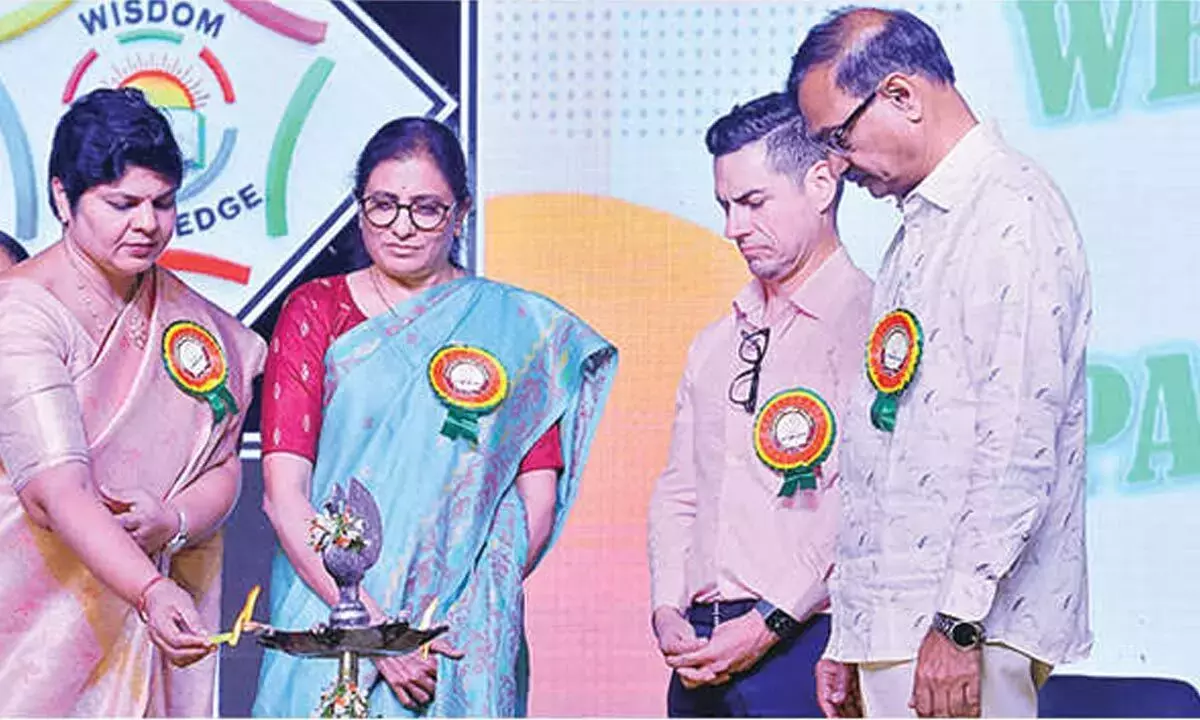 Telangana: हार्वेस्ट स्कूल ने सालगिरह मनाई