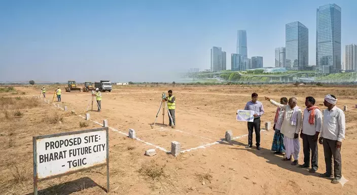 भारत future सिटी में भूमि अधिग्रहण में तेज़ी आई है भारत future सिटी में भूमि अधिग्रहण में तेज़ी आई है
