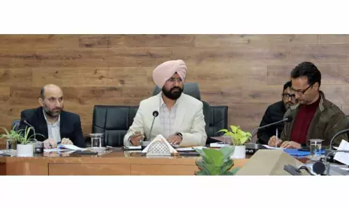 DC Doda ने पावरग्रिड द्वारा इलेक्ट्रिक टावरों की स्थापना के काम की प्रगति की समीक्षा की