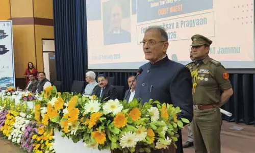 एलजी ने IIT Jammu में उदयमित्सव और प्रज्ञान 2026 का उद्घाटन किया एलजी ने IIT Jammu में उदयमित्सव और प्रज्ञान 2026 का उद्घाटन किया