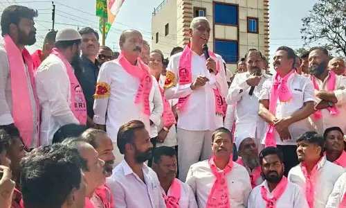 कांग्रेस की आलोचना की, कोहिर से विकास के लिए BRS को समर्थन देने का आग्रह किया