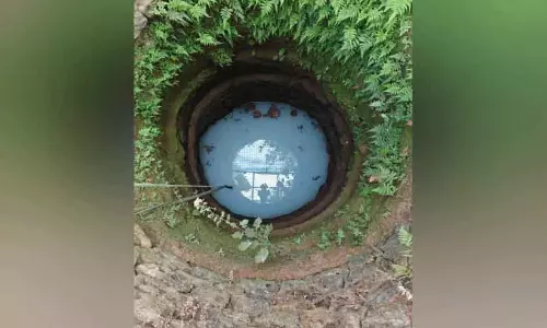 कुएं का पानी दूधिया हो जाता है; यह चिंता का विषय