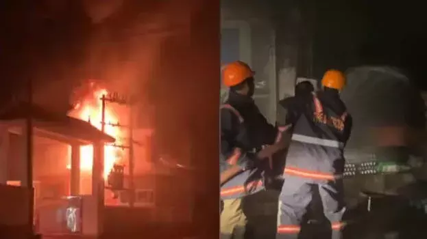 Kerala के तीन जिलों में आग लगी; आधी रात को आग लगी Kerala के तीन जिलों में आग लगी; आधी रात को आग लगी