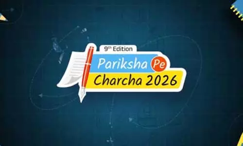 परीक्षा पे चर्चा 2026: पीएम मोदी 9 फरवरी को सुबह 10 बजे फिर विद्यार्थियों से करेंगे संवाद परीक्षा पे चर्चा 2026: पीएम मोदी 9 फरवरी को सुबह 10 बजे फिर विद्यार्थियों से करेंगे संवाद
