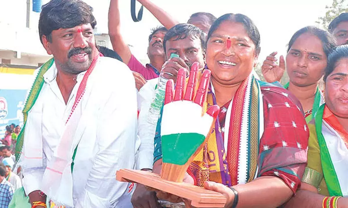 Telangana: ‘कांग्रेस उम्मीदवार चुने गए तो नगर पालिकाओं का विकास होगा’ Telangana: ‘कांग्रेस उम्मीदवार चुने गए तो नगर पालिकाओं का विकास होगा’