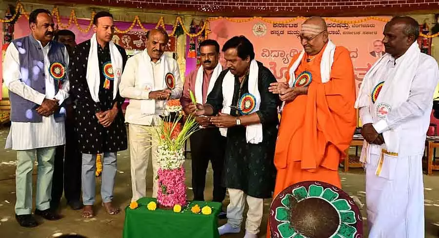 लोक कला जगत को ग्रांट की शक्ति की ज़रूरत है: Actor T.S. Nagabharana लोक कला जगत को ग्रांट की शक्ति की ज़रूरत है: Actor T.S. Nagabharana