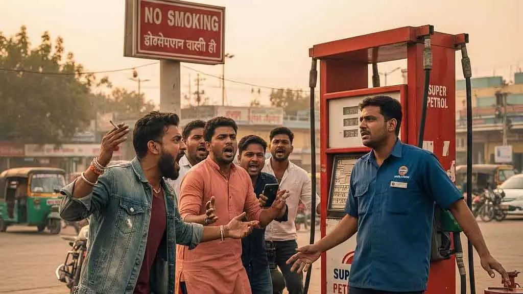 Jabalpur : पेट्रोल पंप पर सिगरेट पीने को लेकर हुए झगड़े के बाद नशे में धुत लोगों ने चाकू से पेट्रोल पंप कर्मचारी पर हमला किया Jabalpur : पेट्रोल पंप पर सिगरेट पीने को लेकर हुए झगड़े के बाद नशे में धुत लोगों ने चाकू से पेट्रोल पंप कर्मचारी पर हमला किया