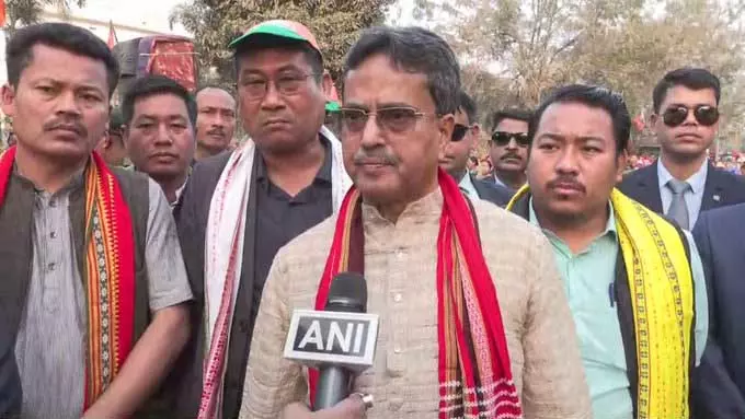नए भाजपा पार्टी कार्यालय के उद्घाटन पर मुख्यमंत्री माणिक साहा ने जताया उत्साह नए भाजपा पार्टी कार्यालय के उद्घाटन पर मुख्यमंत्री माणिक साहा ने जताया उत्साह