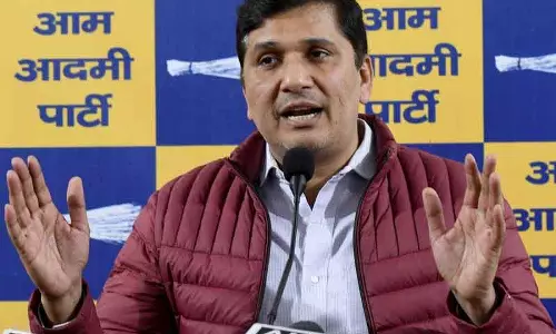 AAP के भारद्वाज ने कहा कि बीजेपी ने झूठ और धोखे से Delhi चुनाव जीता। AAP के भारद्वाज ने कहा कि बीजेपी ने झूठ और धोखे से Delhi चुनाव जीता।