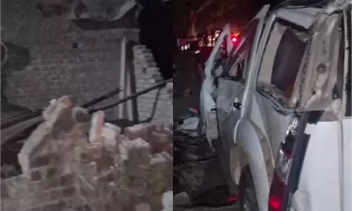 Himachal Pradesh: घर में जा घुसी कार,मची चीख-पुकार Himachal Pradesh: घर में जा घुसी कार,मची चीख-पुकार